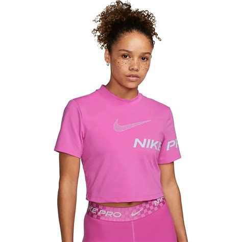 nike dri fit kurzarm trainingsoberteil für damen|Nike Pro Dri.